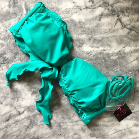 🌴NWT VS Teal Bikini Set! Top & Bottom 💚 - Picture 4 of 8